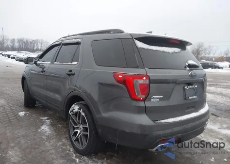 2017 Ford Explorer Sport z USA, uszkodzony, nr VIN 1FM5K8GT5HGA57940